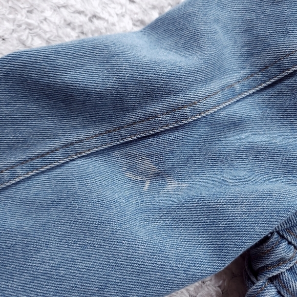 Vintage 80s 90s Together Braided Denim Jacket and Jeans set - Picture 12 of 16